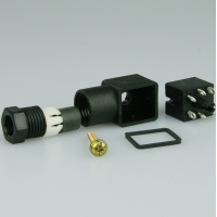 Baumer 6 pin right-angle DC Connector
